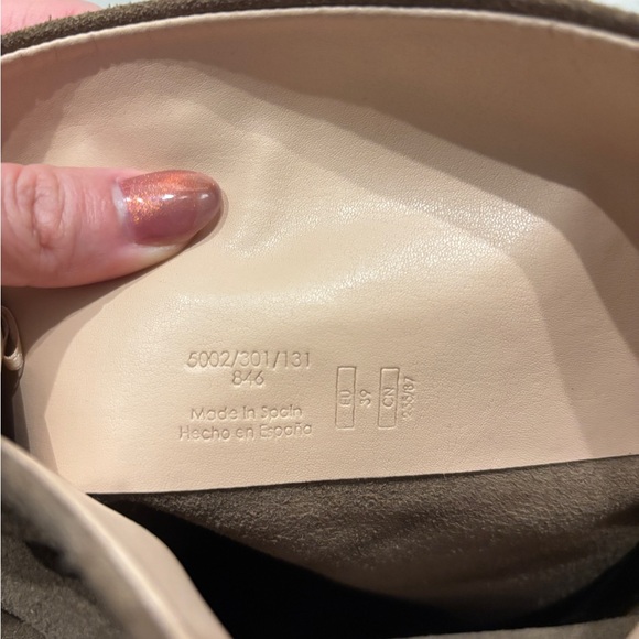 Zara Heel Suede Leather over the knee Boots size 39/US 8.5 - Picture 5 of 6